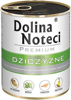 Dolina Noteci Premium DOG Adult Karma mokra z dziczyzną op. 800g