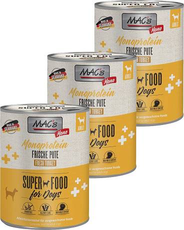 Mac's CAT Mono Adult Karma mokra z indykiem op. 6x800g PAKIET