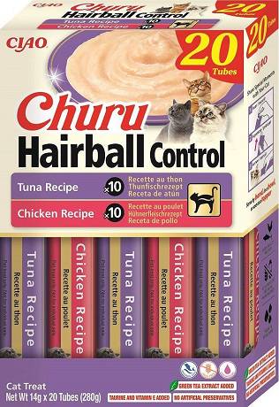 Inaba Cat Churu Box Hairball Control Przysmak dla kota 20x14g