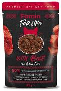 Fitmin CAT Adult with Beef Karma mokra z wołowiną op. 85g