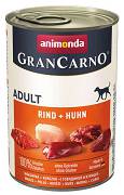 Animonda GranCarno DOG Adult Karma mokra z wołowiną i kurczakiem op. 400g