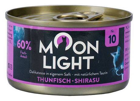 Moonlight Dinner nr 10 Mokra Karma z tuńczykiem i shirasu (sos) 80g