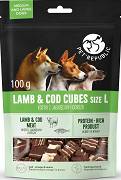 Pet Republic Large Lamb with Cod Cubes Przysmak Kostki z jagnięciną i dorszem dla psa 100g