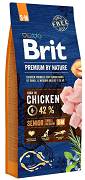 Brit Premium by Nature DOG Senior Small&Medium Karma sucha op. 15kg
