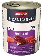 Animonda GranCarno DOG Adult Karma mokra z wołowiną i jagnięciną op. 800g