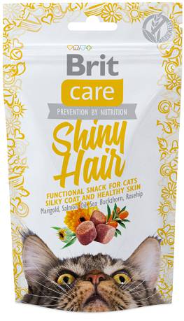 Brit Care Cat Snack Shiny Hair Przysmak dla kota op. 50g