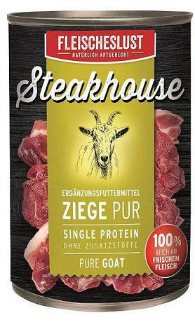 Steakhouse Ziege Pur Karma mokra z koziną op. 400g