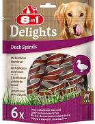 8in1 Delights Duck Spirals Przysmak z kaczką dla psa op. 60g