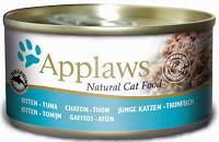Applaws Natural CAT Food Kitten Karma mokra z tuńczykiem op. 6x70g PAKIET