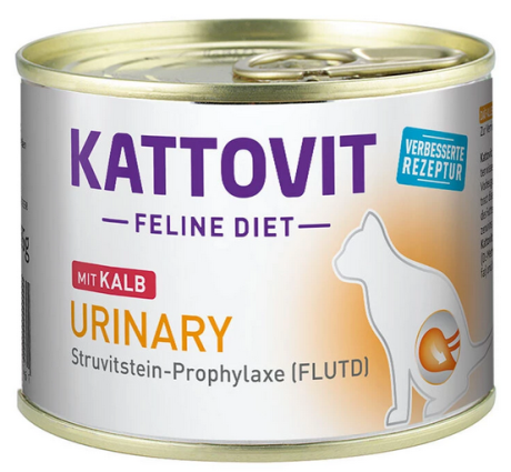 Kattovit CAT Feline Diet Urinary (Kalb) Karma mokra z cielęciną op. 6x185g PAKIET