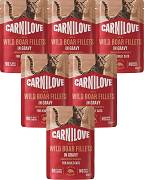 Carnilove CAT Wild Boar Fillets in Gravy Mokra Karma z dzikiem 12x85g PAKIET