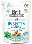 Brit Care Crunchy Snack Cracker Insect&Tuna Przysmak z białkiem owadów i tuńczykiem dla psa op. 200g