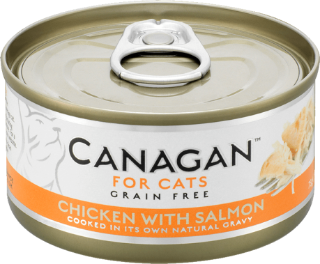 Canagan CAT Chicken with Salmon Karma mokra z kurczakiem i łososiem op. 75g