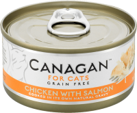 Canagan CAT Chicken with Salmon Karma mokra z kurczakiem i łososiem op. 75g