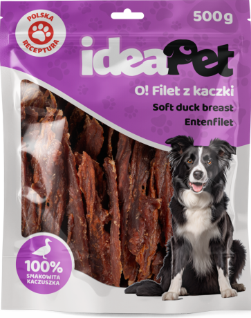 IdeaPet O! Filet Przysmak z kaczką dla psa op. 500g