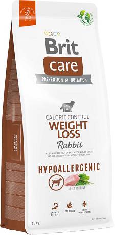 Brit Care DOG Hypoallergenic Weight Loss Rabbit Karma sucha z królikiem op. 12kg