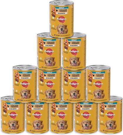Pedigree DOG Adult Karma mokra z kurczakiem (galaretka) op. 12x400g PAKIET