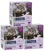 Bozita CAT Pute Karma mokra z indykiem (galaretka) op. 6x370g PAKIET