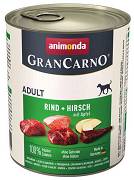 Animonda GranCarno DOG Adult Karma mokra z wołowiną, jeleniem i jabłkiem op. 800g