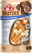 8in1 Tasties Caclium Bones Przysmak z kurczakiem dla psa op. 85g