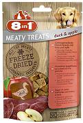 8in1 Meaty Treats Freeze Dried Przysmak z kaczką i jabłkiem dla psa op. 50g