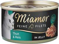 Miamor CAT Feine Filets Karma mokra z tuńczykiem i ryżem op. 100g