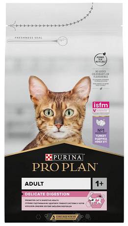 Pro Plan CAT Delicate Karma sucha z indykiem op. 1.5kg