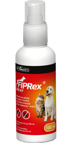 Fiprex Spray dla psów i kotów poj. 100ml