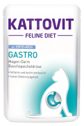 Kattovit CAT Feline Diet Gastro (Ente+Reis) Karma mokra z kaczką i ryżem op. 85g 