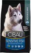 Farmina Cibau DOG Adult Medium/Maxi Sensitive Fish Karma sucha z rybą op. 12kg+2kg GRATIS
