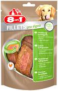 8in1 Fillets Pro Digest Przysmak z kurczakiem dla psa op. 80g
