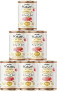 Wataha Mono Adult Turkey&Apple Mokra Karma z indykiem i jabłkiem dla psa 12x400g PAKIET