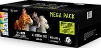 Pet Republic Mokra Karma Mix smaków w sosie dla kota 48x85g MEGA PACK
