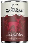 Canagan DOG Venison&Wild Boar Stew Karma mokra z dziczyzną i dzikiem op. 400g