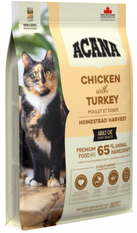 Acana CAT Adult Homestead Harvest Karma sucha z kurczakiem, indykiem i kaczką op. 1.8kg