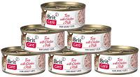 Brit Care CAT Tuna with Chicken&Milk Karma mokra z tuńczkiem, kurczakiem i mlekiem op. 12x70g PAKIET