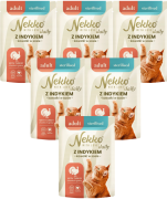 Nekko Daily Adult Sterilised Mokra Karma z indykiem dla kota 12x85g PAKIET