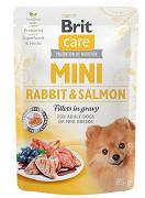 Brit Care Mini DOG Adult Rabbit&Salmon Karma mokra z królikiem i łososiem op. 85g