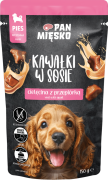 Pan Mięsko Mokra Karma Karma z cieleciną i przepiórką  dla szczeniaka 150g
