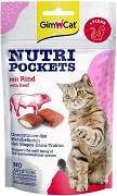 GimCat Nutri Pockets Beef Przysmak dla kota op. 60g