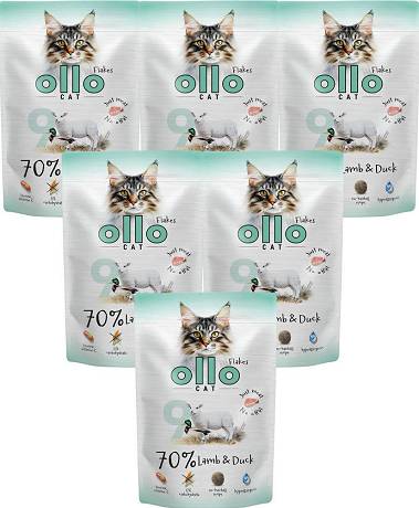 Ollo nr 9 Lamb&Duck Mokra Karma z jagnięciną i kaczką dla kota 12x85g PAKIET