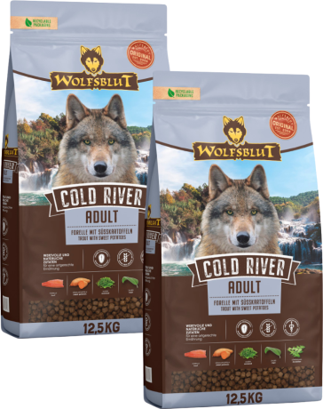 Wolfsblut DOG Adult Cold River Karma sucha op. 2x12.5kg DWU-PAK