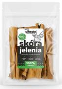 Uniszki Przysmak Skóra z jelenia dla psa 100g