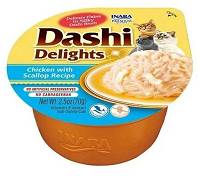 Inaba Ciao Dashi Delights Chicken with Scaloop Karma mokra z kurczakiem i przegrzebkami dla kota op. 70g