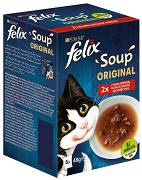 Felix CAT Soup Original Karma mokra Wiejskie smaki (zupa) op. 6x48g