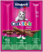Vitakraft Cat Stick Mini kabanosy królik z kaczką dla kota op. 3szt.