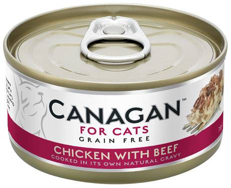 Canagan CAT Chicken with Beef Karma mokra z kurczakiem i wołowiną op. 75g