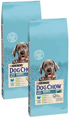 Purina DOG Chow Puppy Large Karma sucha dla szczeniąt op. 2x14kg DWU-PAK [Data ważności: 07.2024]