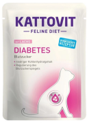 Kattovit CAT Feline Diet Diabetes (Lachs) Karma mokra z łososiem op. 12x85g PAKIET