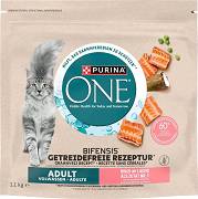 Purina ONE CAT Adult Karma sucha z łososiem 1.1kg